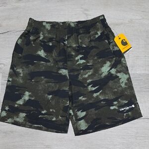 NWT Carhartt Boys Camouflage Shorts- Size Medium (10/12)
